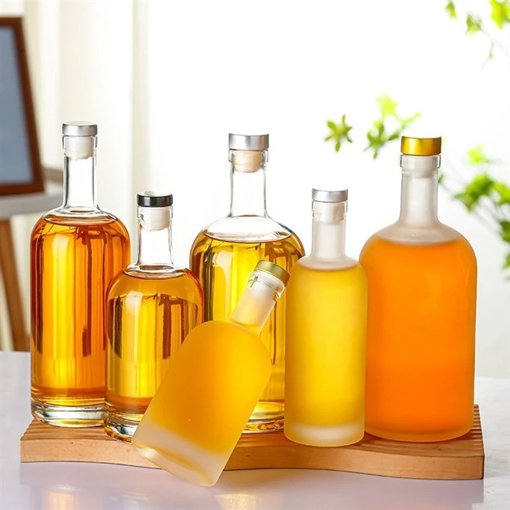 Frosted Liquor Glass Bottle high quality